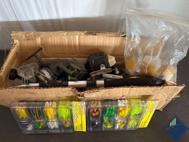 Fishing Equipment; Reels, Rod, and Lures