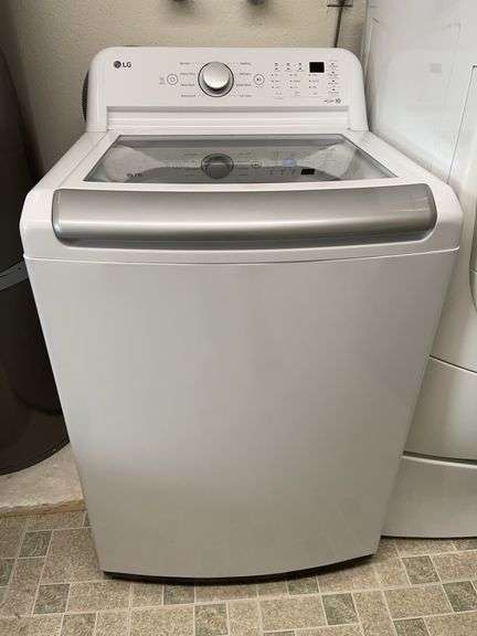 LG Top Load Washing Machine WT7150CW *basement, buyer must unhook*