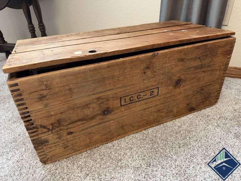 Wood Crate Nailed Shut