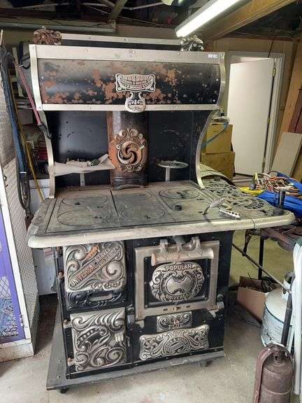 Cribben And Sexton Cast Iron Wood Stove