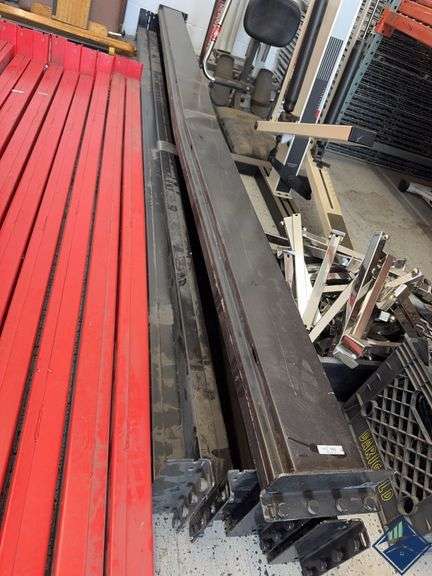 (5) Black Pallet Shelf Brackets