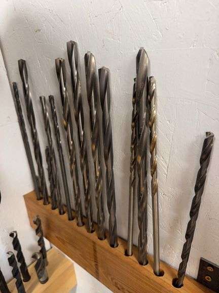 Large Metal Twist Drill Bits with Oil Holes