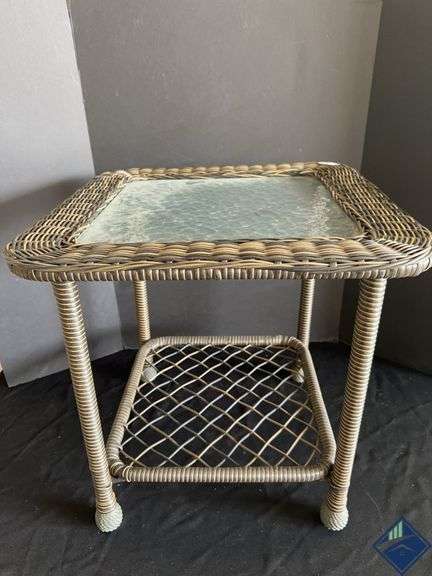 Woven Side Table