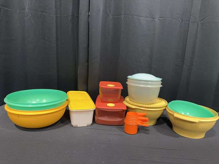 Vintage Tupperware Kitchen Containers And Bowls