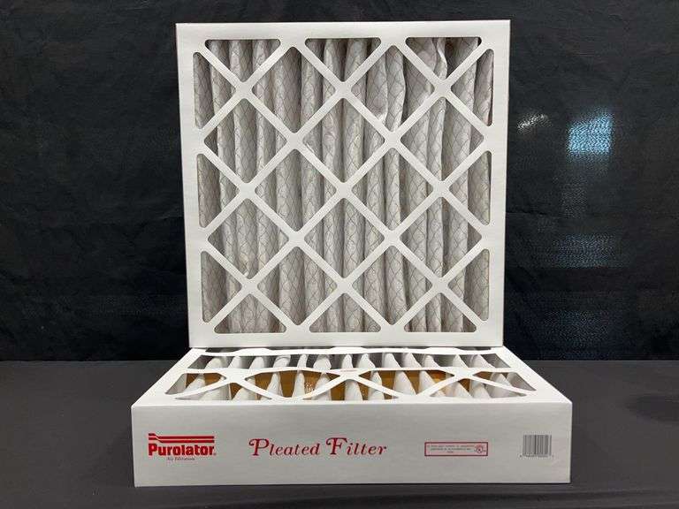 Purolator Hi-E 40 Pleated Air Filters 20" x 20" x 4"