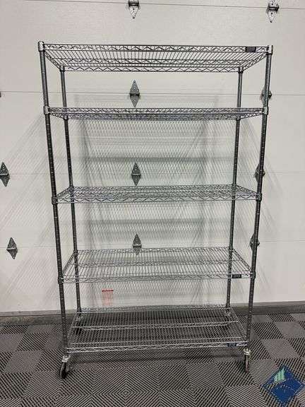 Wire Rack on Wheels
