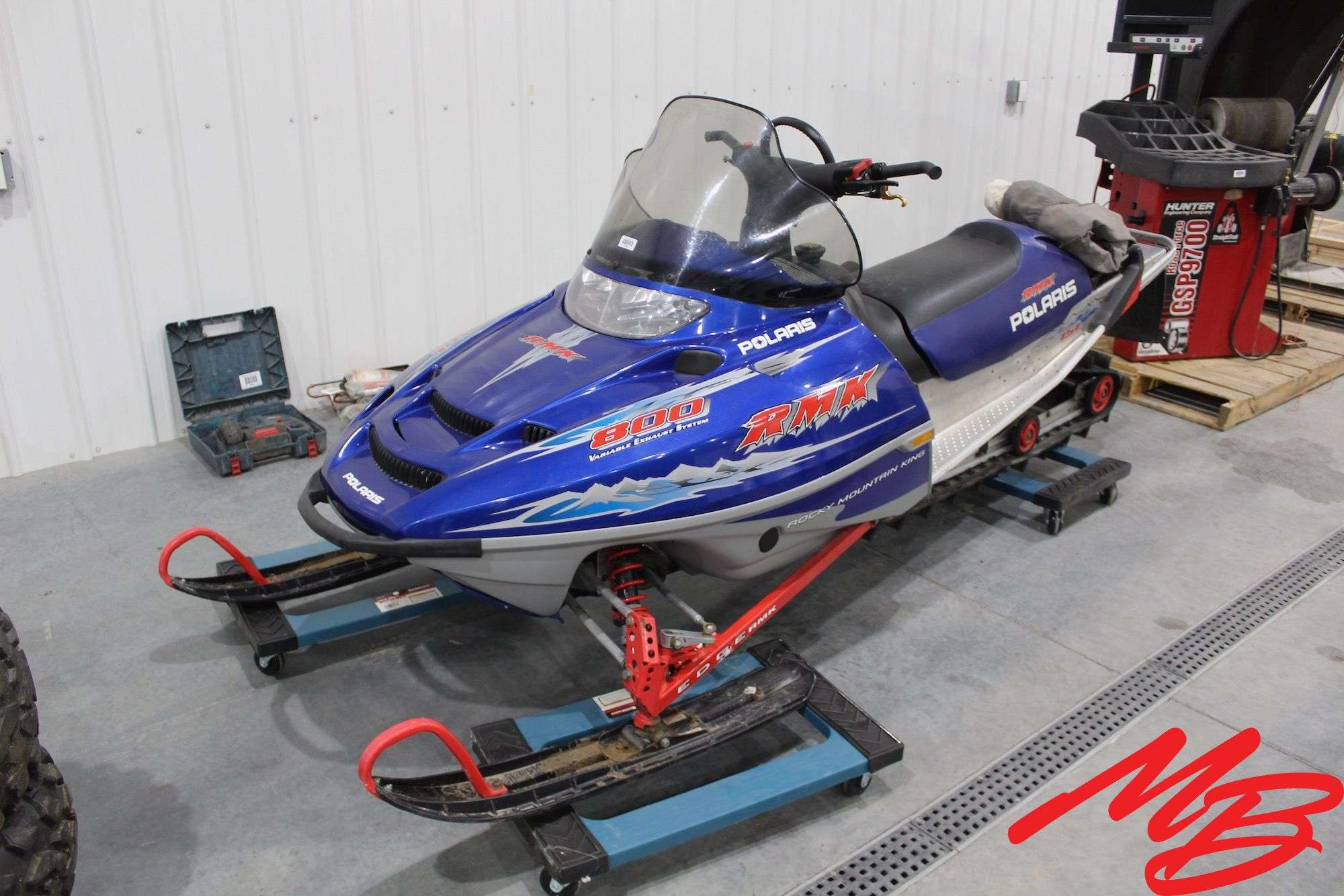 ポラリス　RMK800　156　2002式　POLARIS　リバースギア　バックギア 道東 polaris 2002年 RMK800 156 セル リバースなし スノーモービル