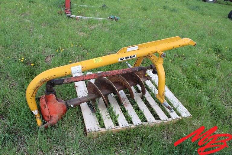 Danuser 3pt Post Hole Auger Musser Bros Inc