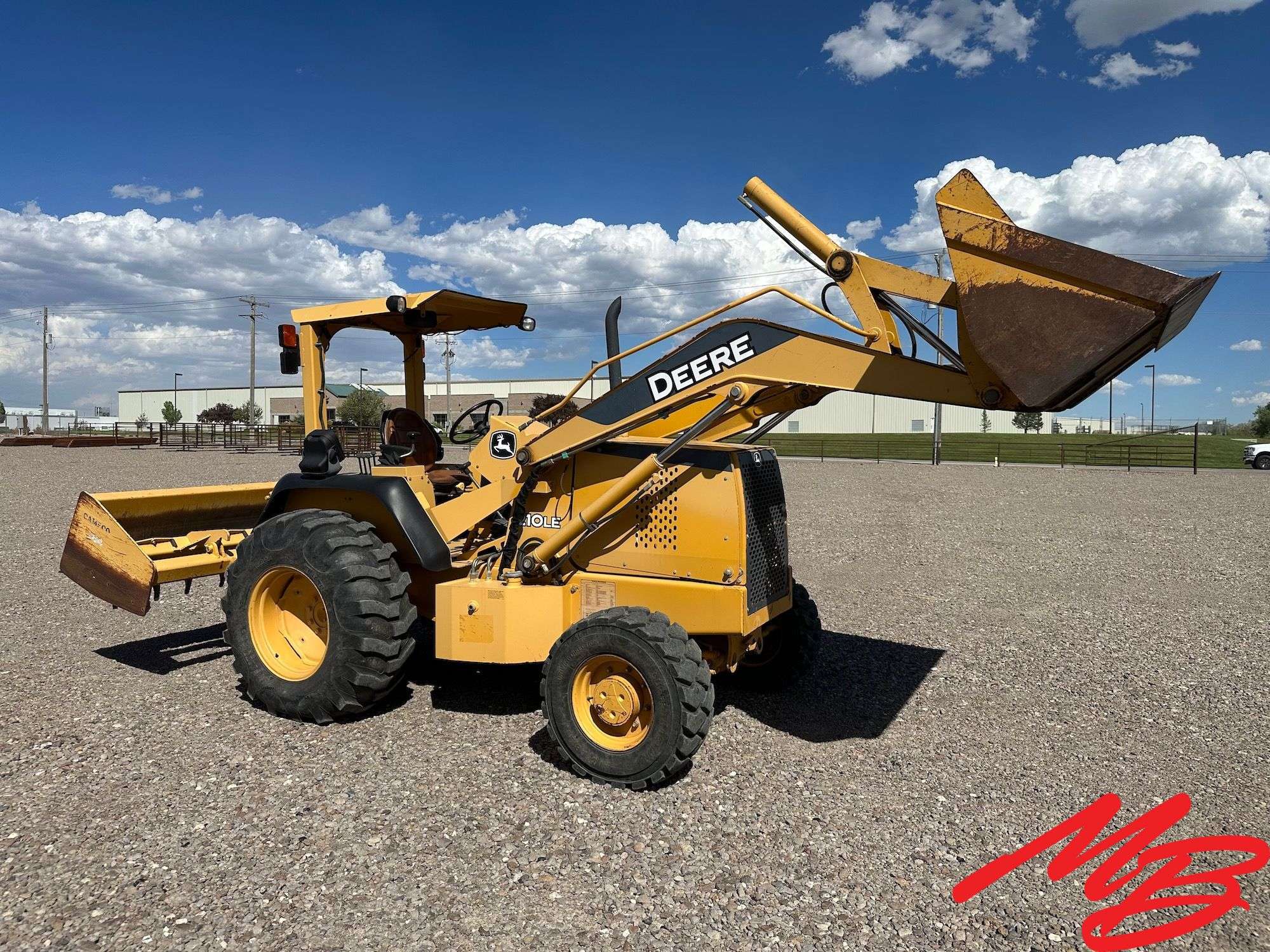 '06 John Deere 210LE Skip Loader, 2784 hrs