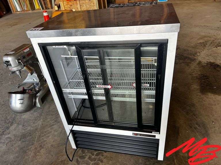True Commercial Cooler 36 1/2”Wx52”Hx29”D Musser Bros Inc