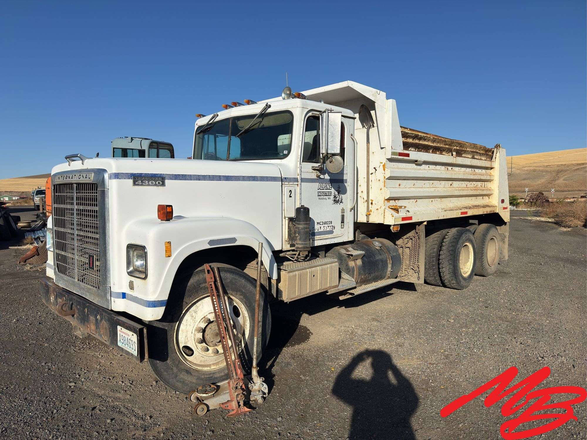 1982  International  TransStar 4300 Dump Truck