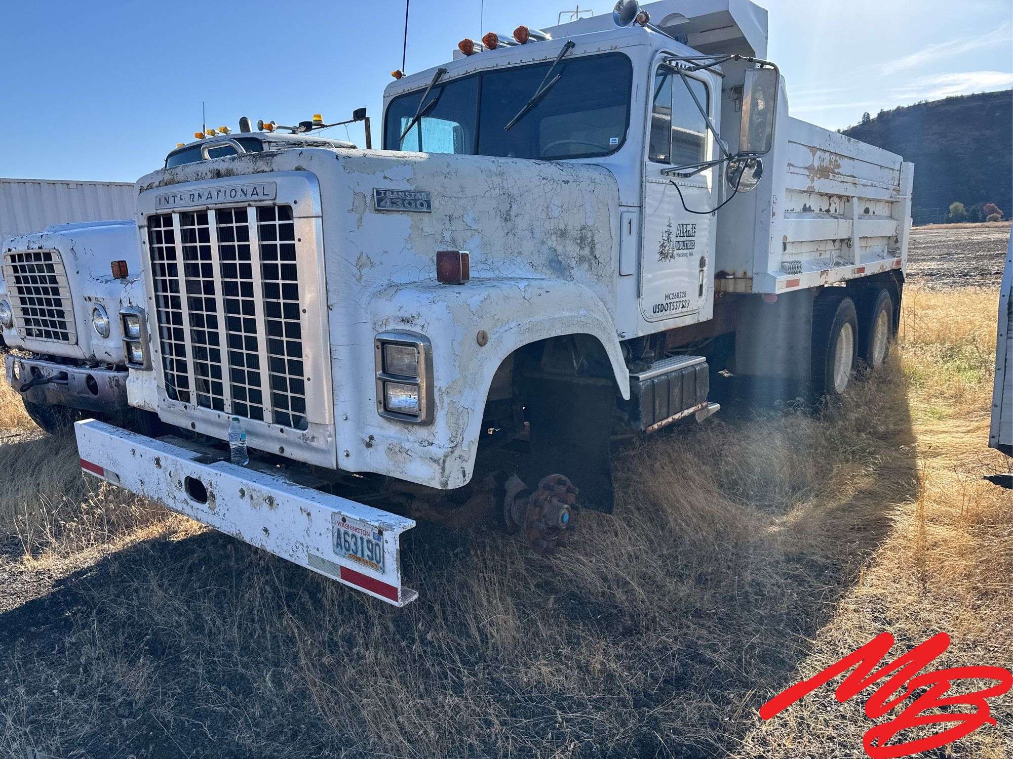 1973  International  TransStar 4300 Dump Truck