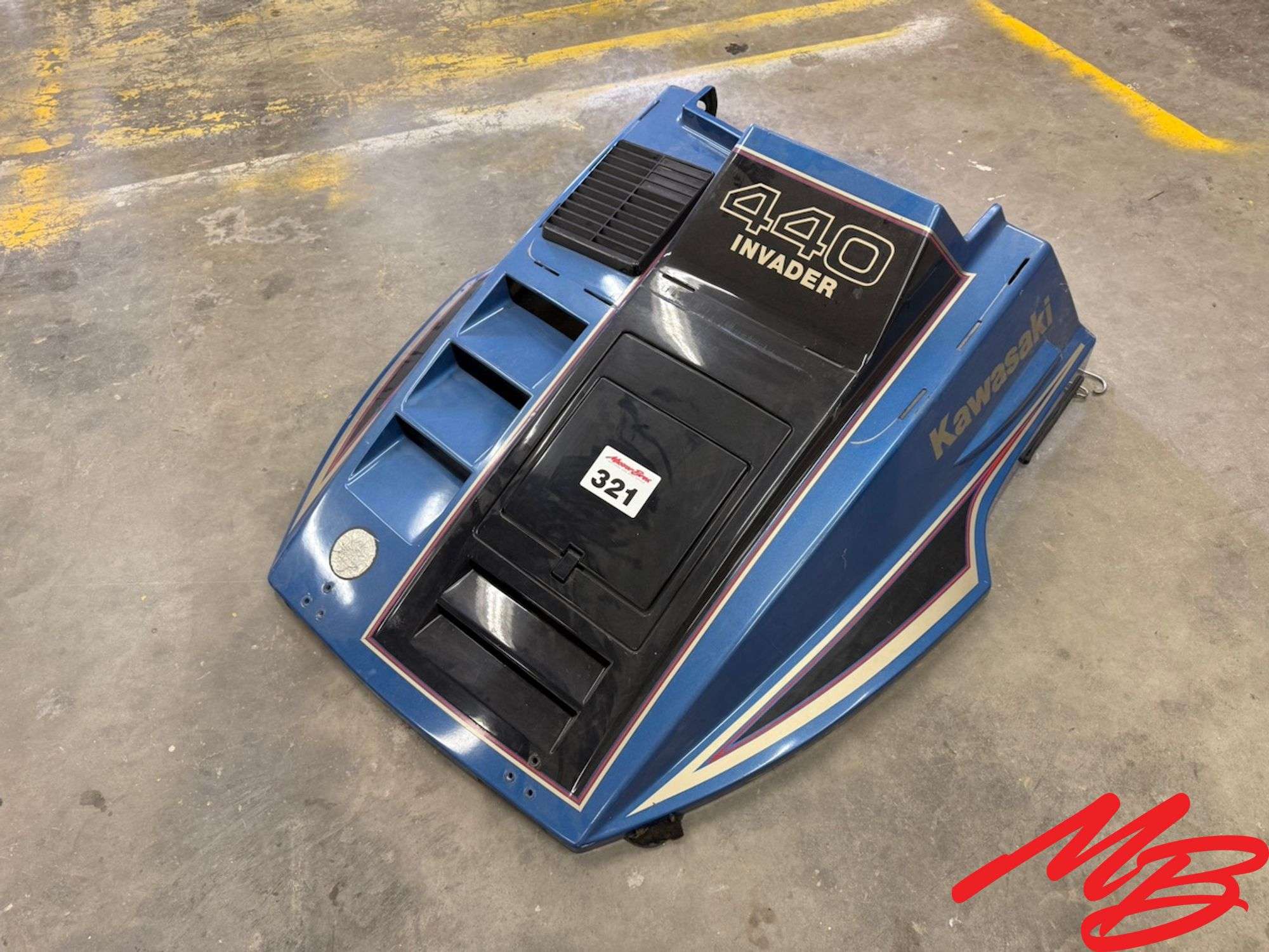 キャロライン様 Kawasaki Invader 440 Hood - Musser Bros Inc