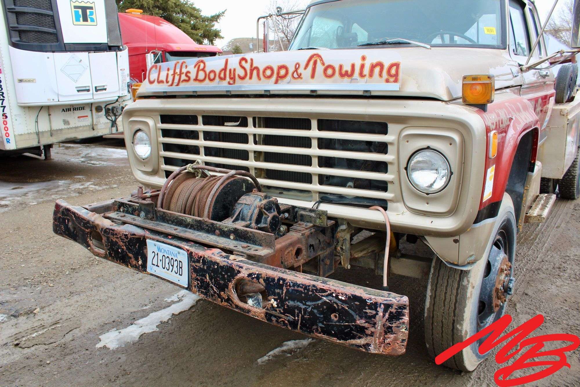 1979 Ford F600 Super Cab Tow Truck - Musser Bros Inc, image size:2000x1334