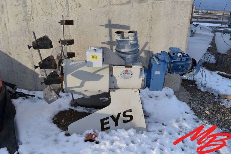 EYS Metal Manure Extractor, 2-3" inlets, 3" outlet