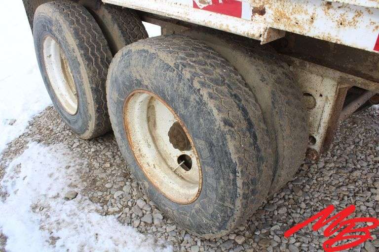 Semi Trailer Mounted Fertilizer Tender (Haul-All Tender)