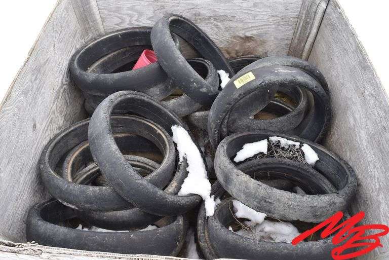Assorted Box of used Packer Wheel Rubbers