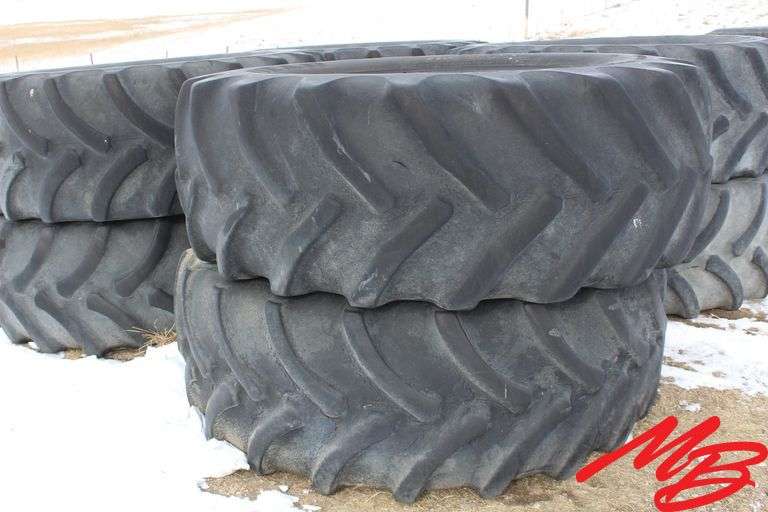 (4) 710/70 R42 Tires (fr)