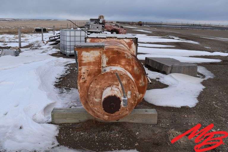 Dust Collector w/Hopper 51"x 18'