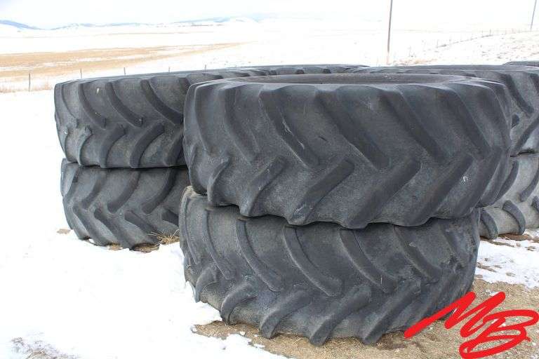 (4) 710/70 R42 Tires (fr)
