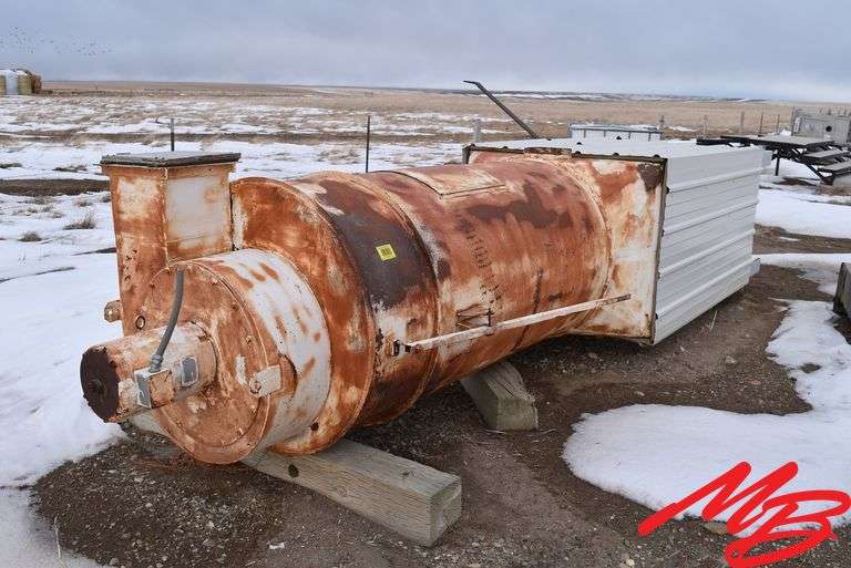 Dust Collector w/Hopper 51"x 18'