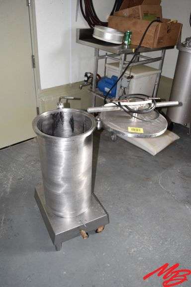 70lb Stainless Homemade Sausage Stuffer