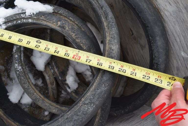 Assorted Box of used Packer Wheel Rubbers