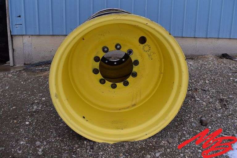 (2) JD Rims, 10 Bolt (Fits 800/65R32)