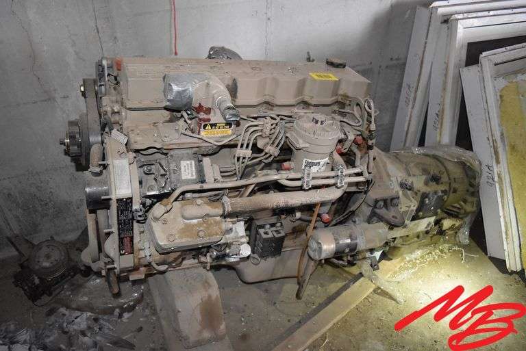 5.9 24 Valve Cummins Engine w/Transmission