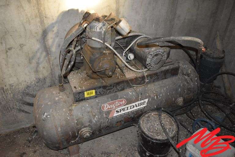 Speedaire Air Compressor, 3ph, 5hp