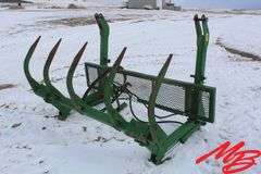 John Deere 5-Tine Grapple w/Hydraulic Cylinders