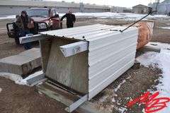 Dust Collector w/Hopper 51"x 18'