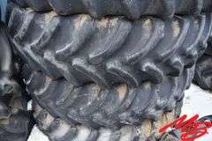 (5) 385/85 R 34 Tractor Tires (fr-gd)