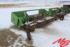 John Deere 12" Pickup Header, Auger Feed