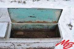 2 Compartment Fuel Tank w/Tool Box 5'x 27"x 25"