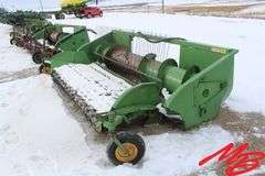 John Deere 12' Pickup Header, 9" Belt Pickup