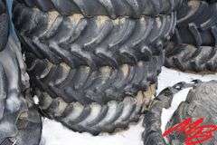 (5) 385/85 R 34 Tractor Tires (fr-gd)