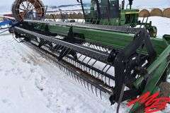 John Deere 2280 Diesel Swather, 24' Draper Header w/Poly Tine Reel