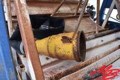 Long Water Reel w/Big Gun Sprinkler, 5" Poly Hose