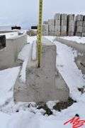 (1 pair) Concrete Cattleguard Footings 10'