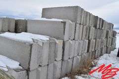 (5) Concrete Blocks 2x2x6 (4000lb)