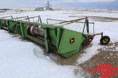John Deere 12" Pickup Header, Auger Feed