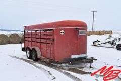 16' Stock Trailer