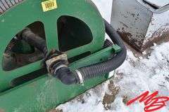 Super Reel w/ 4" Plastic Hose, Electric Windup (Running condition unknown)