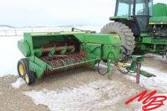 John Deere 468 Small Square Baler w/Bale Turner