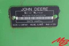 John Deere 3975 Forage Harvester, 7' CD Pickup