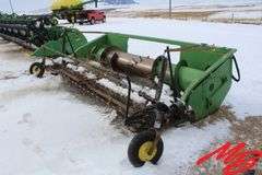 John Deere 12" Pickup Header, Auger Feed