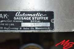 100lb EZ PAK Hydraulic Sausage Stuffer