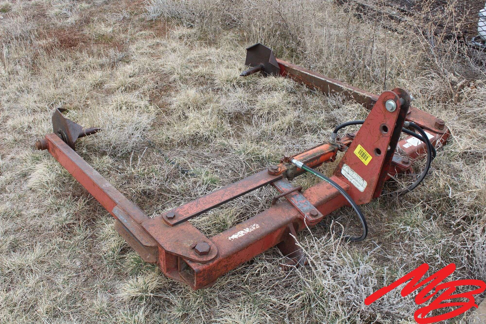Hydraulic Bale Unroller, 3 pt