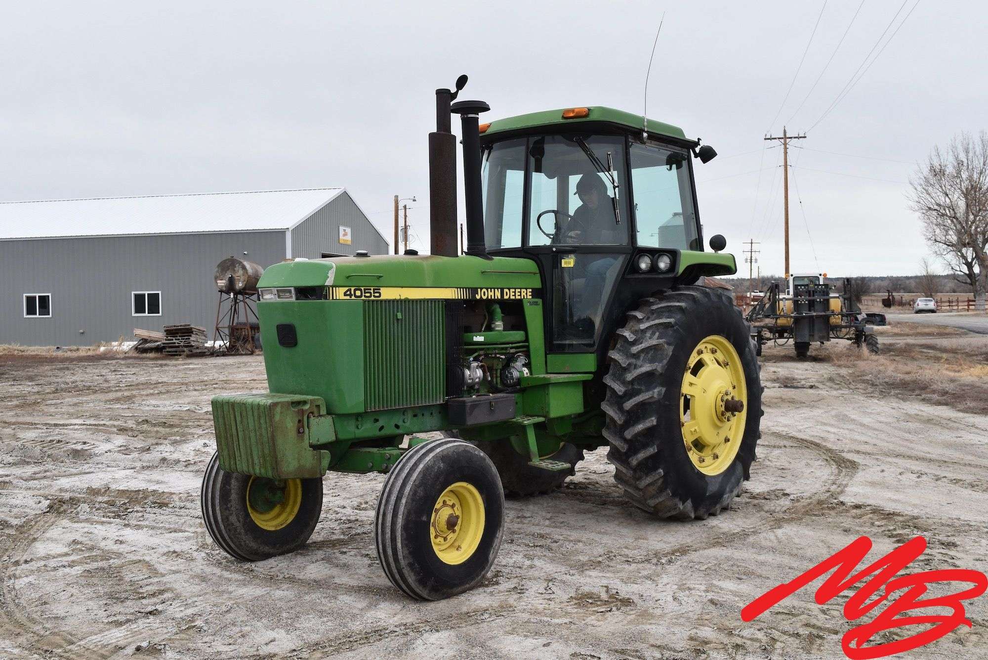 1989 John Deere 4055 Tractor (4,064hrs)